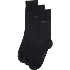 U.S. Polo Assn. Erkek Siyah 3'lü Soket Çorap 50317962-VR046