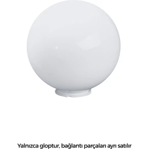 Yakan Aydınlatma 1 Adet Ø20cm Küre Glop Akrilik Opal yalnızca gloptur bağlantı parçasına ihtiyaç duyar