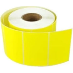 Çabuklar A.Ş Ilaç Kullanım Etiketi Sarı Zeminli 40 x 60 mm - 1.000 Adet