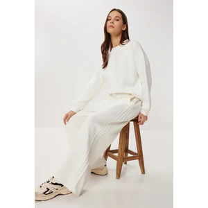 Yumuşak Modal Eşofman Takımı LCR0096 Krem