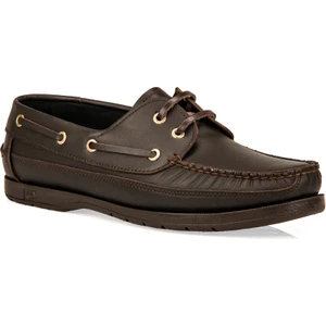 Ziya, Hakiki Deri Erkek Günlük Ayakkabı 153423Z291 Kahve