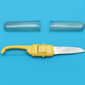 Paslanmaz Çelik Çift Taraflı Kamp Bıçağı ve Rende