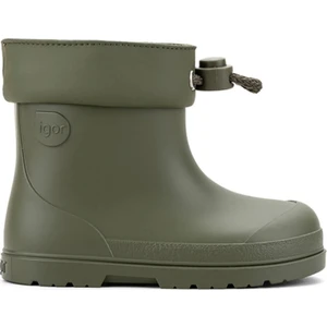 Mendi Borreguito Çocuk Içi Kürklü Yağmur Çizmesi - Haki CC335-042