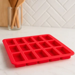 15'li Baton Kek ve Çikolata Kalıbı -Silikon