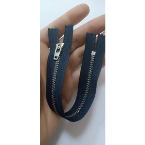 18 cm 1 Adet Metal Diş Kot Pantolon Fermuarı Lacivert