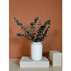 Elva Granit Dokulu Plastik Dekoratif Vazo Sade ve Zarif Tasarım