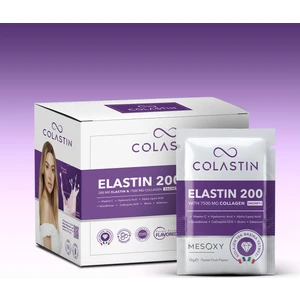 7500 Mg Kolajen + 200 Mg Elastin 30 Adet Toz Saşe | Kolay Ve Yumuşak içim