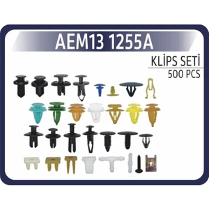 Klıps Set Karışık (500 Adet)