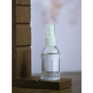 Sizeuyduk 25 Adet 50 ML YM23 Beyaz Sprey Başlık Dezenfektan Kolonya Parfüm Hediyelik Nikah Nişan Düğün İçin Boş Plastik Şişe