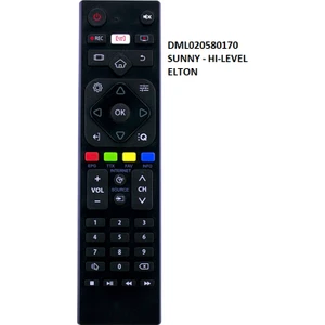 Live Tuşlu LCD Tv Kumanda