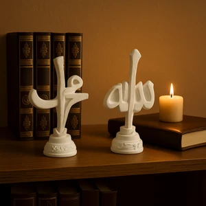 Islami Hat Figürü - Allah Muhammed Lafzı