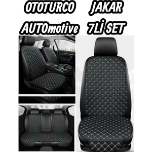 Terletmez Ergonomik Ototurco Koltuk Kılıfı-Minderi (7 Parça) - 5 Koltuk Araç Tam Set