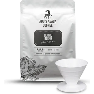 Addis Ababa Coffee Lemmu Filtre Kahve 1000 Gr. & V60 Dripper