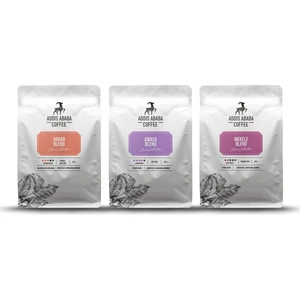 Addis Ababa Coffee Etiyopya Aromalı 3 Lü Deneme Seti Öğütülmüş Espresso Kahve (3 Ad. X 250 Gr. ) 750 Gr.