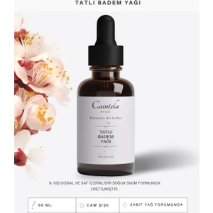 Tatlı Badem Yağı 50 ml (Prunus amygdalus dulcis)