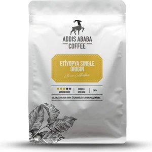 Addis Ababa Coffee Etiyopya Single Origin Çekirdek Kahve 250 Gr.