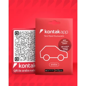 NUMARA GİZLEYEN Numaratör - Yeni Nesil Araç Numaratörü - QR Kodlu Araç Etiketi - Dijital Araç QR’ı - Araç İçi Yapışkan Numaratör - 0850 üzerinden iletişim