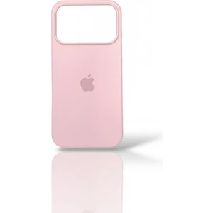 İla Bags Iphone 17 Serisi ile Uyumlu Lansman Logolu Silikon Telefon Kılıfı, Içi Kafide Kılıf