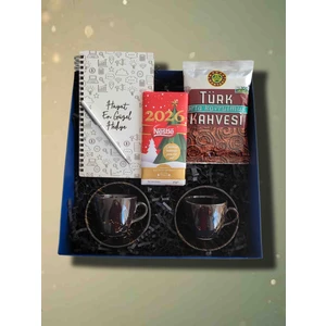 Yılbaşı Konsept Hediye Kutusu, Yılbaşı Kahve Hediye Kutusu , Yılbaşı, Noel, Hediye Kutusu