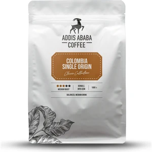 Addis Ababa Coffee Kolombiya Single Origin 1000 Gr. Çekirdek Kahve