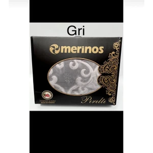 Pırıltı Embos Çift Kişilik Battaniye -Gri Antrasit