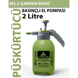 2 Litre Basınçlı Püskürtme El Pompası