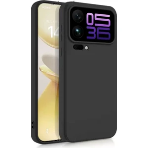 M.TK Moveteck Xiaomi 17 Pro Max Kılıf Kamera Korumalı Yumuşak Renkli Silikon Kapak Mat Hisli