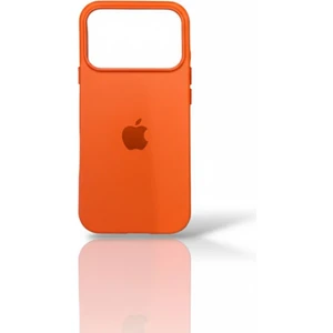 İla Bags Iphone 17 Serisi ile Uyumlu Lansman Logolu Silikon Telefon Kılıfı, Içi Kafide Kılıf