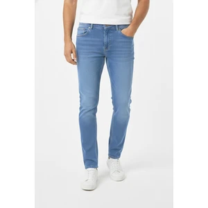 DeepSEA Regular Fit Likralı Mavi Erkek Kot Pantolon – Rahat & Günlük Denim Pantolon Jean 2407080