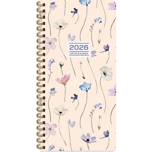 Keskin Color Keskin 2026-8*16 Haftalık Spiralli Cep Ajandası - Pastel