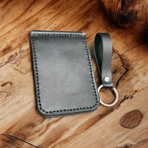 Parla Leather Cavana El Yapımı Hakiki Gerçek Deri Erkek Taba Cüzdan Kişiselleştirilebilir.