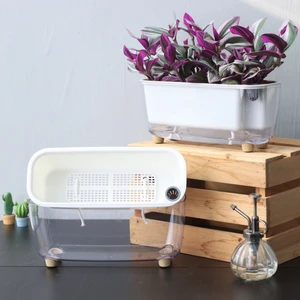 Saksıdan Sofraya Kendini Sulayan Modern Akıllı Saksı (Küçük Boy)