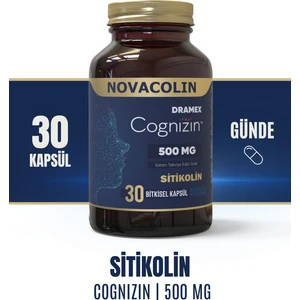 Cognizin Sitikolin 500 Mg 30 Bitkisel Kapsül