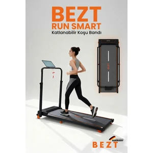 Run Smart Katlanabilir Koşu bandı Siyah