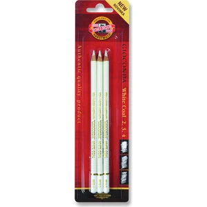 Gioconda Beyaz Kömür Kalem Seti 3'lü