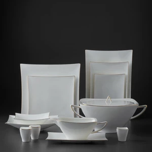 Wind Gold 12 Kişilik 64 Parça Yemek Takımı