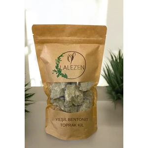 Yenilebilir Bentonit Toprak Kil - Yeşil Taş Kil ( Bentonite Stone Clay ) 250 gr