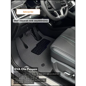 Senin Oto Aksesuar Renault Megane 4 HB uyumlu havuzlu eva oto paspas paspas seti