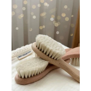 Mint Collection Keçi Kılı Bebek Saç Fırçası Mintcollection