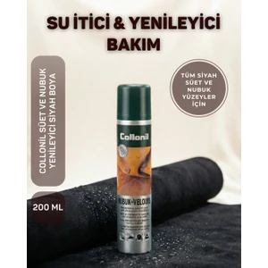 Tuna Siyah Süet ve Nubuk Ayakkabı Yenileyici Sprey Boya 200 ml – 1592