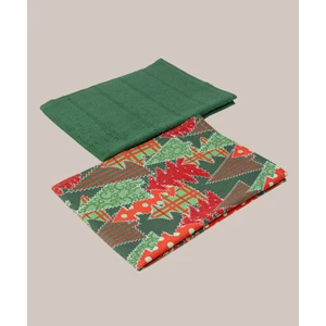 Yılbaşı 2'li Mutfak Havlusu