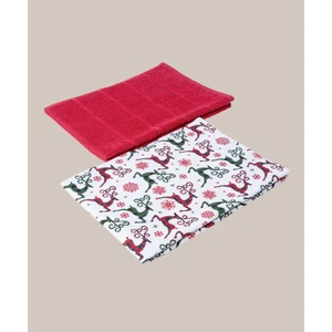 Yılbaşı 2'li Mutfak Havlusu