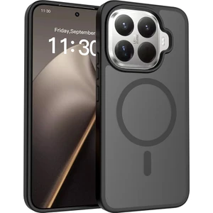 Xiaomi 15T Pro Kılıf Sert Pc Arka Yüzey Wireless Şarj Özellikli Zore Flet M-Safe Kapak