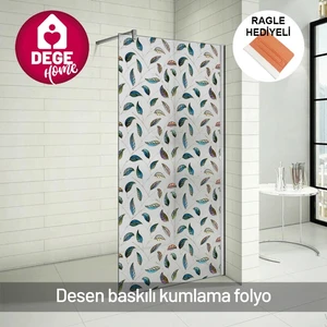 Dege Home Vitray Desenli Buzlu Cam Folyosu. Duşakabin, Mutfak, Banyo, Ofis Camı. Desen No: 11001