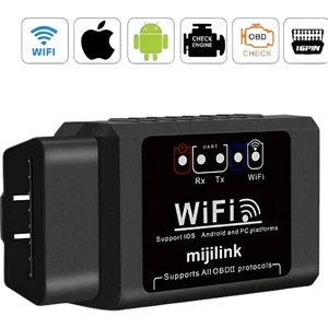 araç Arıza Tespit Cihazı V1.5 bluetooth/Wifi Obd Araç Arıza Okuma&silme /can Destekli Türkçe  Dual Sürüm Apple Android Destekli araç arıza tespit cihazı