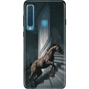 Samsung Galaxy A9 2018 Kılıf Desenli Baskılı Tpu Rubber Kapak Horse