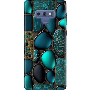 Samsung Galaxy Note 9 Kılıf Desenli Baskılı Tpu Rubber Kapak Marble