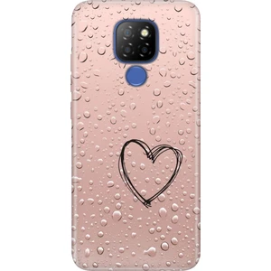 General Mobile Gm 20 Kılıf Desenli Baskılı Tpu Rubber Kapak Kalbim