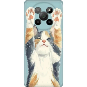 General Mobile Phoneix 5g Kılıf Desenli Baskılı Tpu Rubber Kapak Eller Yukarı