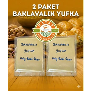 2 Paket Baklavalık Yufka